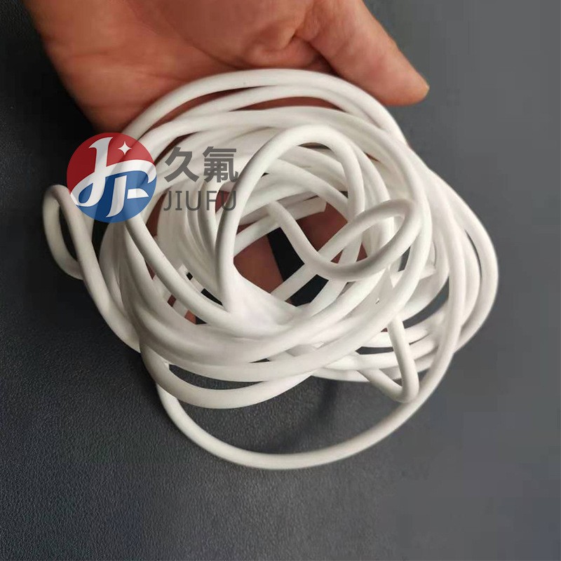 eptfe白色防水透氣管彈性柔軟微孔過(guò)濾膨體聚四氟套管eptfe軟管