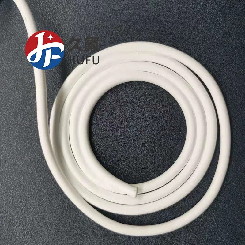 eptfe白色防水透氣管彈性柔軟微孔過(guò)濾膨體聚四氟套管eptfe軟管